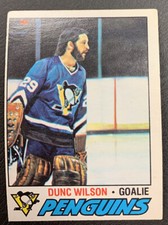 1977-78 O-Pee-Chee OPC Hockey - #224 Dunc Wilson - Pittsburgh Penguins