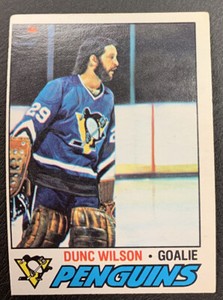 1977-78 O-Pee-Chee OPC Hockey - #224 Dunc Wilson - Pittsburgh Penguins