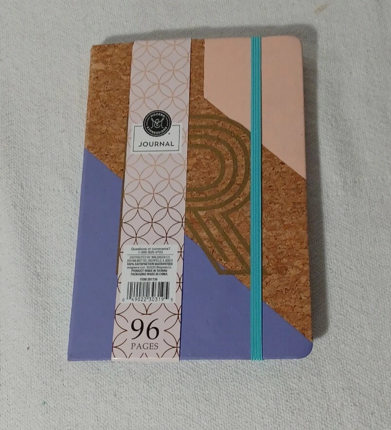 Modern Expressions Cork Journal, Diary, Notebook, Letter R, 5"x8", 96 pages - Image 1 of 1