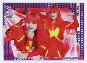 AKARI - 2020 BBM Women's Pro-Wrestling TRUE HEART Trading Card - Bild 1 von 3