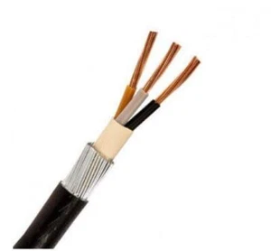 SWA 3 Core Cable. Steel Wire Armoured Outdoor Mains Wire - Picture 1 of 2