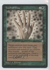 1995 Magic: The Gathering - Ice Age Touch of Vitae #TOVI 0c5