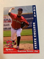 Carson Cross 2015 State College Spikes Team Card