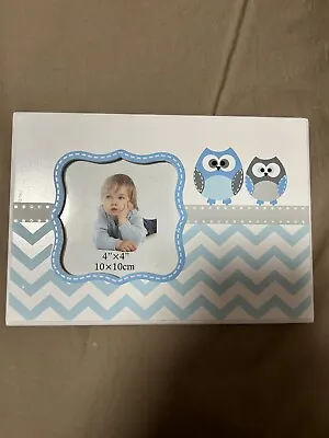 Baby Boy Photo Frame Owl Design • 5$