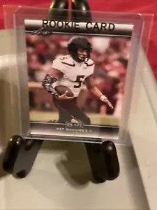 2017 PATRICK MAHOMES II ROOKIE CARD Leaf Draft SILVER RC BIN CHIEFS / Super Bowl - Picture 1 of 6