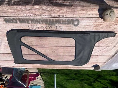 VENTANA TRASERA DERECHA LADO PASAJERO RAMPAGE NEGRA JEEP WRANGLER TJ 1997-2006 transparente Foto 1 de 4