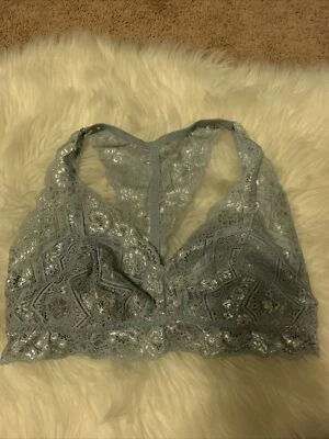gilligan o'malley Racerback Bralette Sexy Sparkly New! So Comfortable - Image 1 of 4