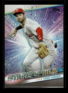Serie Topps 2024 2 estrellas de MLB #SMLB-43 Trea Turner (NM+)(BAS) - Imagen 1 de 2