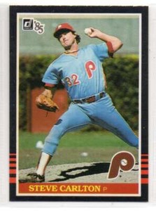 Steve Carlton 1985 Donruss #305 Phillies {0327
