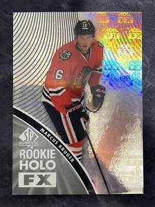 2011-12 SP Authentic Rookie Holo FX RFX3 Marcus Kruger Chicago Blackhawks  - Picture 1 of 2