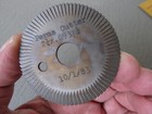 Vintage Cole Key Cutter Wheel Perma 2.1/4x. 093x 1/2