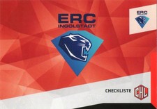 LED player cards * team set CHL * ERC Ingolstadt * season 2014-15 * 14-15