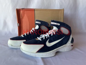 Original Nike Air Zoom Huarache 2K4 Kobe MAMBA FTB 2004 Juegos Olímpicos Talla 9,5/43 NUEVO - Imagen 1 de 24