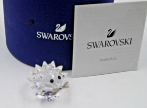 SO CUTE MINT SWAROVSKI CRYSTAL REPLICA HEDGEHOG 5492739 BOXED WITH CERT - Picture 1 of 4