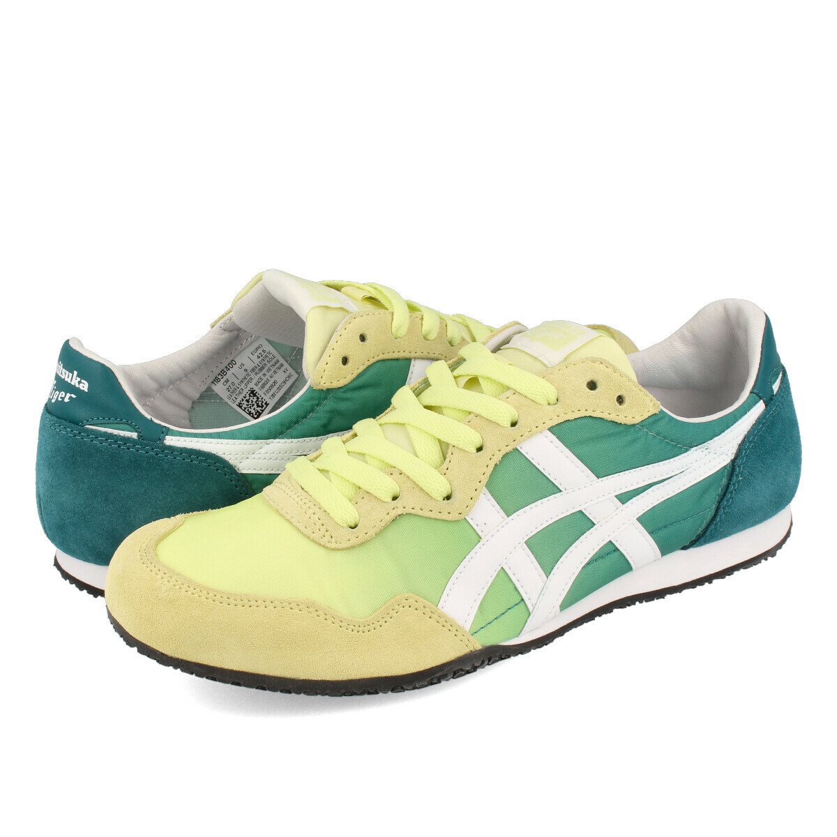 Dhl New Onitsuka Tiger Serrano Vanilla Green 11b3 From Japan Asics Ebay