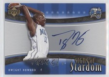2005-06 Upper Deck Trilogy Signs of Stardom Dwight Howard #SS-DH Auto