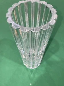 Cristal D'arques Vintage 24% Bleikristall "Garanti" Vase 12" hoch Frankreich - Bild 1 von 8