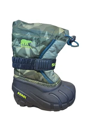 SOREL Flurry Children Waterproof Insulated Snow Boot Size 10 - Image 1 of 4