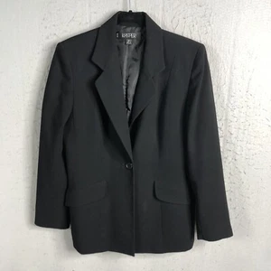 Kasper Blazer Womens 6P Petite Black Jacket Career Professional Office Classic - Picture 1 of 13