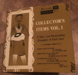TINY PARHAM & Others - Early Jazz V.1~RIVERSIDE 10" 1017 {dg orig RED WAX} RARE - Imagen 1 de 10