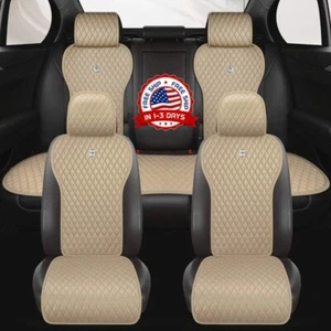 cobertores forros para asientos de carro de cuero universal 2/3 Covered 11PCS - Picture 1 of 8