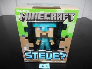 Minecraft STEVE DIAMOND EDITION 6" Vinyl Action Figure JINX Spin Master 2013 NEW - Picture 1 of 5
