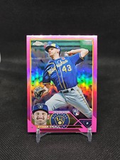 2023 Topps Chrome  #46 Ethan Small -RC- PINK Refractor Baseball Card