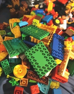 Lot 200 Lego Duplo Primo Cars Dora Diego Building Blocks Cars People Trees More  - Picture 1 of 9