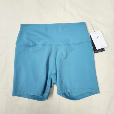 Nike Women’s Dri-FIT One High Rise 5" Biker Shorts Size Large FN3211-345 - Image 1 of 4
