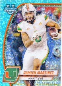 2024 Bowman U Chrome Damien Martinez Aqua Mini-Diamond Refractor /275 #49 - Bild 1 von 2