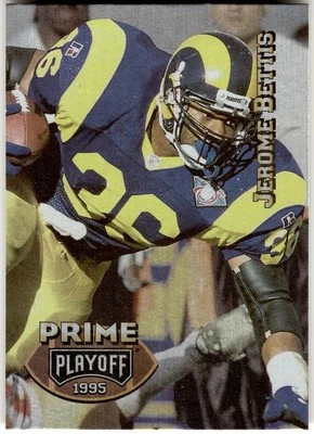 1995 Playoff Prime #6 Jerome Bettis - Image 1 of 2