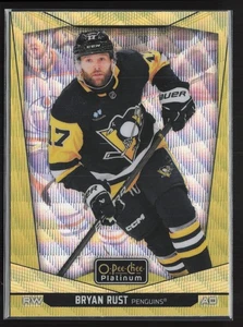 2024-25 O-Pee-Chee Platinum #78 Bryan Rust Neon Yellow Surge - Picture 1 of 2