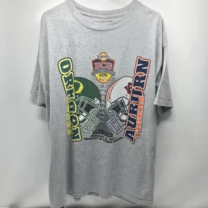 Jansport Oregon Ducks Auburn Tigers T Shirst Hombres XL Gris Campeonato Nacional - Imagen 1 de 15