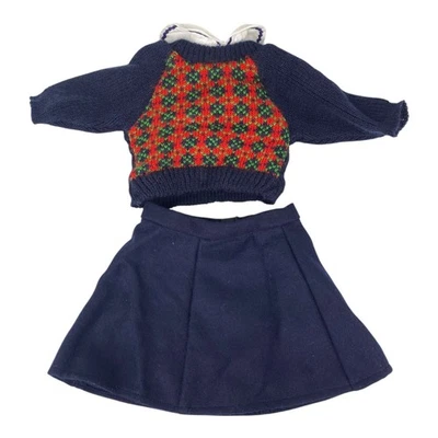 Muñeca Molly Meet de colección American Girl 1993 falda y suéter Pleasant Company Foto 1 de 4