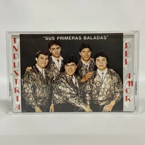 Industria del Amor Cassette Sus Primeras Baladas 1989 Ramex Mexican Press Mint - Picture 1 of 5
