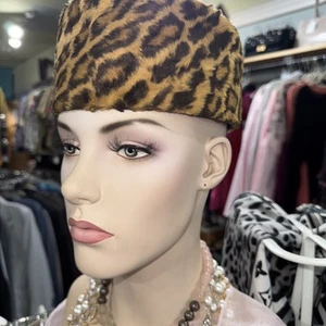 Vintage Womens Ninivah Khomo Mid-Century Pillbox Hat very HTF - Picture 1 of 4