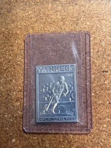 Topps Gallery of Champions 1986 aluminio premium # 180 Don Mattingly - Imagen 1 de 4