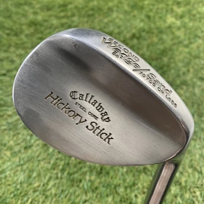 Antiguo palo de nogal Callaway segunda cuña cuña de arena nogal diestro 34,5" D7 56* Foto 1 de 4