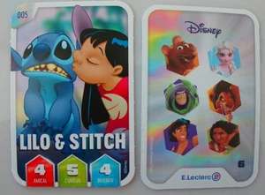 CARTE LA MAGIE DE DISNEY LECLERC 2025 - N°005 LILO & STITCH - Photo 1/1