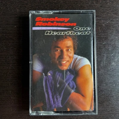 Smokey Robinson One Heartbeat Cassette Tape 1987 Motown Music Album Vintage - Image 1 of 4