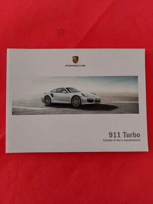 Porsche 911 991 Turbo Libretto Uso E Manutenzione - Immagine 1 di 4