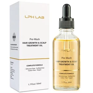 Scalp Oil for itchy scalp, treatment for dryness, hot oil for hair dry & damage - Picture 1 of 5