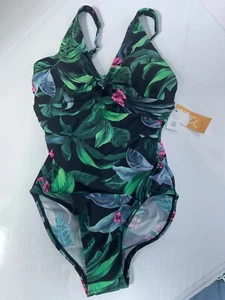 NWT Women’s Small (4-6) full seat coverage one piece KONA SOL swimsuit  MSRP $42 - Picture 1 of 10