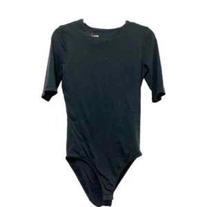 Everlane Short Sleeve Bodysuit Size S, Black  - Picture 1 of 6