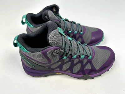 Merrell Siren 3 MID GTX Damen Wanderschuhe Grau/Lila EUR 38 J99900 - Bild 1 von 3