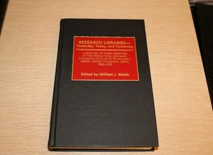 Contributions in Librarianship and Information Science Ser.: Research Libraries - Picture 1 of 9