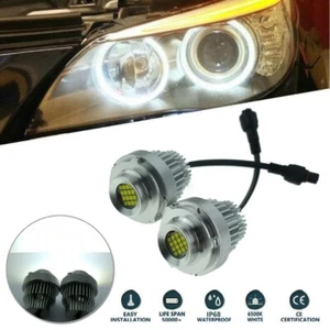 2pcs Angel Eyes Light Markers 80W Rings Headlight For E60 E61 Xenon Useful - Picture 1 of 12