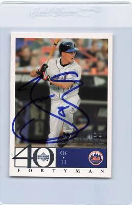 2003 UD 40 Man #620 Joe McEwing Mets Signed Auto *J2093 - Image 1 of 2