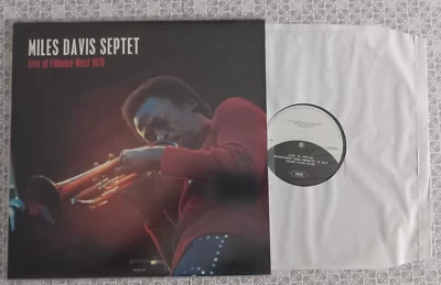 MILES DAVIS SEPTET Live At Fillmore West 1970 VINYLE LP 33T jazz - Photo 1/2