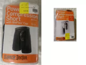 ¡NUEVO! Shock Doctor Dr. Pantalones cortos y copa de compresión - adolescentes y jóvenes - MMA UFC - Imagen 1 de 9